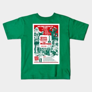 Santa Claus Conquers the Martians Kids T-Shirt